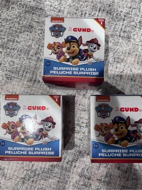 GUND PAW Patrol Surprise Plush Blind Box Trio SEALED